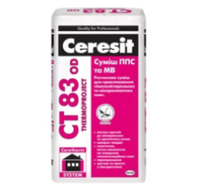 Клей для ППС та МВ Ceresit СТ 83 OD   (для приклеивания), 25 кг 