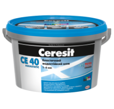 Затирка для швов водостойкая Ceresit CE 40 Aquastatic Жасмин 2 кг