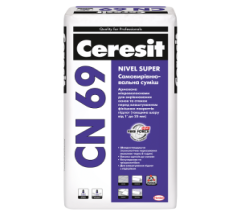 Самовирівнювальна підлога Ceresit CN 69 Nivel Super 25 кг