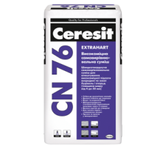 Самовыравнивающийся пол Ceresit CN 76 Extrahart (4-50 мм) 25 кг