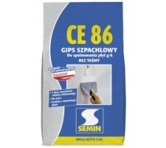 Шпаклевка гипсовая для швов Semin CE 86 5 кг