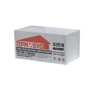 Пенопласт 35 Термобуд EPS 80 (20 мм), куб.м
