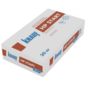 Штукатурка гипсовая стартовая Knauf НР Start, 30 кг