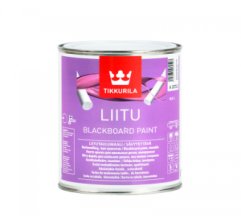 Краска для школьных досок матовая Tikkurila Liitu прозрачная 1л