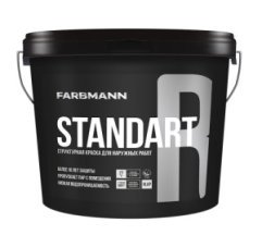 Фасадна фарба акрилова структурна Farbmann Standart R 4,5 л