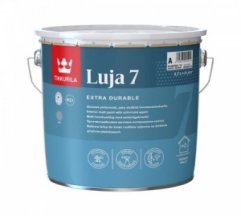 Акрилатная краска матовая Tikkurila Luja 7, белая, 9 л