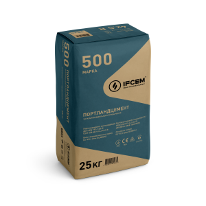 Портландцемент CEM II/B-M (V-LL) 42,5 R (М-500), Ifcem, 25 кг