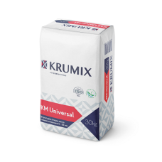 Штукатурка гипсовая стартовая Krumix КМ Universal 30 кг