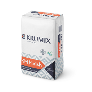 Шпаклевка гипсовая финишная Krumix КМ Finish 25 кг
