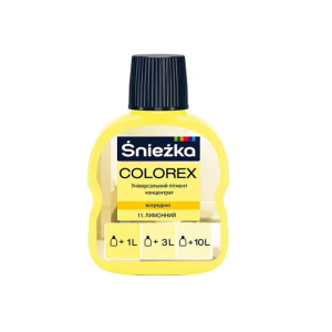 Краситель Sniezka Colorex № 11 (лимонный) 100 мл