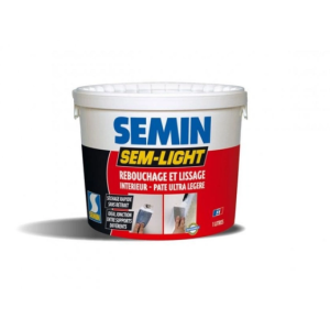 Шпаклівка полімерна фінішна Semin Sem Light Seau, 5 л
