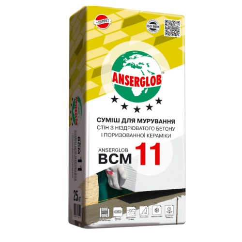 Суміш для кладки Anserglob BCM-11 25 кг