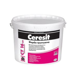 Грунтующая краска Ceresit СТ 16 OD, 25 кг