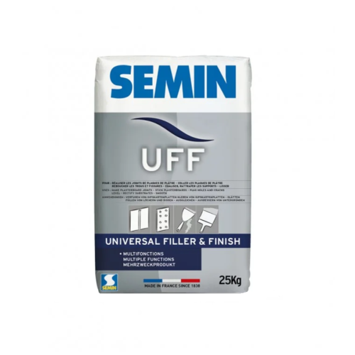 Универсальная шпаклевочная смесь SEMIN UFF Filler & Finish, 20 кг