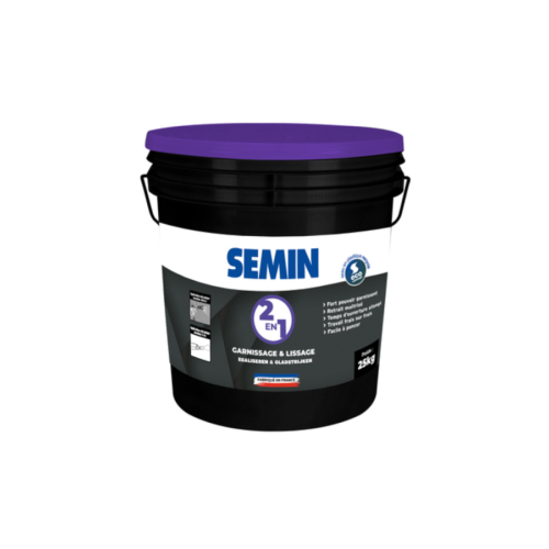 Полімерна шпаклівка для ручного та машинного нанесення Semin Airless 2 en 1G&L, 25 кг