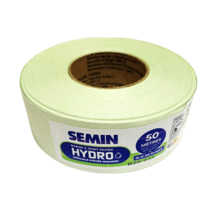 Бумажная лента SEMIN BANDE A JOINT PAPIER HYDRO для влажных помещений, 51 мм х 50 м