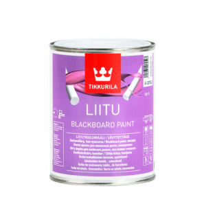 Краска для школьных досок матовая Tikkurila Liitu белая 1л