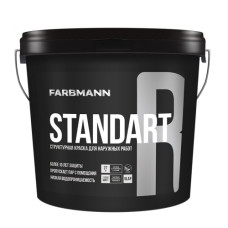 Фасадная краска акриловая структурная Farbmann Standart R 0,9 л