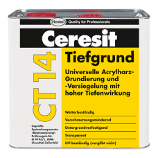 Грунтовка глубокопроникающая универсальная Ceresit CT 14 Tiefgrund 5л