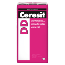 Самовыравнивающаяся смесь Ceresit DD (0,5-5 мм) 25 кг
