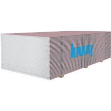 Гипсокартон огнестойкий стеновий Knauf 12,5 х 1200 х 2500 мм