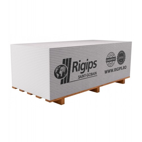 Гіпсокартон стіновий Rigips 12,5 х 1200 х 2600 мм