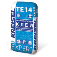 Клей для плитки эластичный Kreisel TE 14 Expert 25 кг 