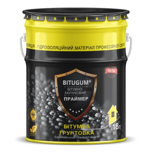 Праймер битумно-каучуковый Bitugum, 10 л