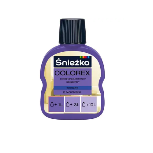 Краситель Sniezka Colorex № 53 (фиолетовый) 100 мл