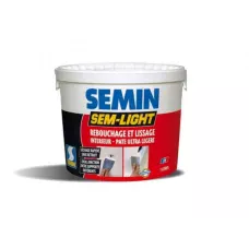 Шпаклівка полімерна фінішна Semin Sem Light Seau, 5 л