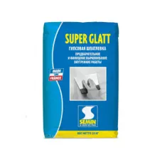 Шпаклівка гіпсова фінішна Semin Super glatt, 25 кг