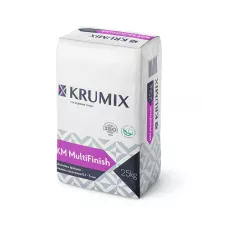 Шпаклівка гіпсова фінішна Krumix КМ MultiFinish 5 кг
